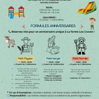 Parc enfant avec anniversaire (uniquement le mercredi)